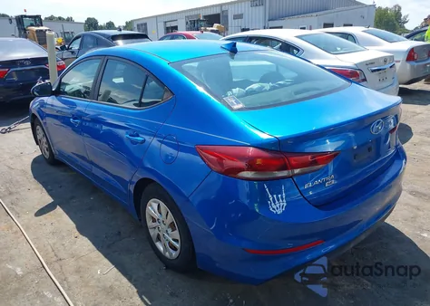 2017 Hyundai Elantra Se z USA, uszkodzony, nr VIN KMHD74LF6HU314871